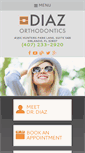 Mobile Screenshot of diazorthodontics.com